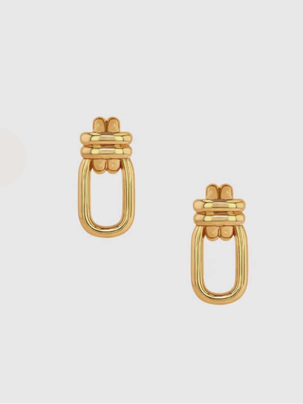 Anine Bing Double Cross Earrings